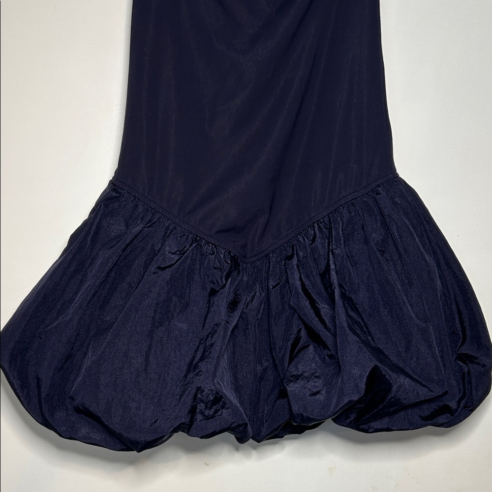 Edikted Elegant Black Bubble Hem Dress Formal Prom Party NWT - Picture 5 of 15